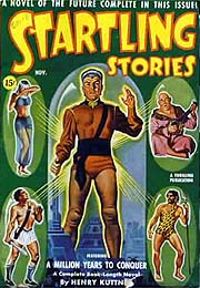 `Startling Stories`,  1940.   `A Million Years to Conquer`