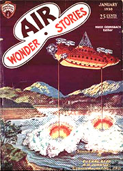 Air Wonder Stories, January 1930