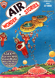 Air Wonder Stories, February 1930