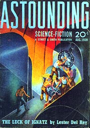 Astounding Science Fiction, August 1939