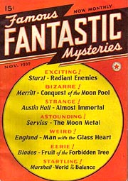 Famous Fantastic Mysteries, November 1939