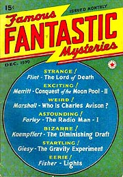 Famous Fantastic Mysteries, December 1939