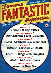 Famous Fantastic Mysteries, February 1940