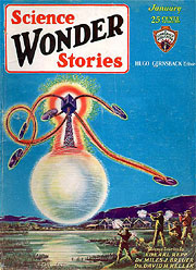 Science Wonder Stories, January 1930