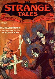 Strange Tales, January 1933