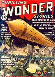 Thrilling Wonder Stories, December 1936