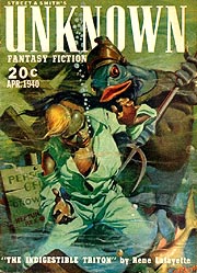 Unknown Fantasy Fiction, April 1940