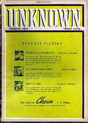 Unknown Fantasy Fiction, February 1941