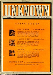 Unknown Fantasy Fiction, April 1941