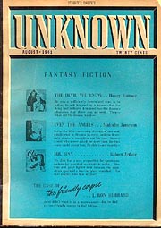 Unknown Fantasy Fiction, August 1941