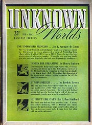 Unknown Worlds, February 1942