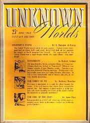 Unknown Worlds, June 1942