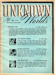Unknown Worlds, April 1943