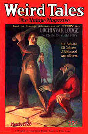 Weird Tales, March 1926