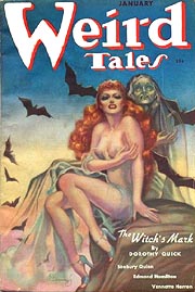 Weird Tales, January 1938