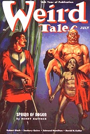 Weird Tales, July 1938