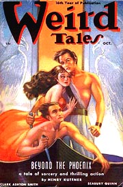 Weird Tales, October 1938