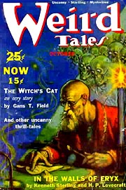Weird Tales, October 1939