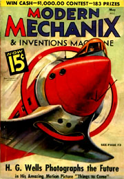 Modern Mechanics and Inventions Magazine   1936  -    `Things to Come`